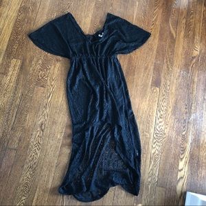 ROXY swim coverup high low